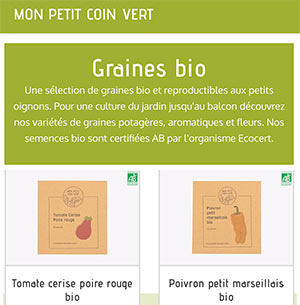 Commandez vos graines bio et vendez le surplus de votre jardin potager