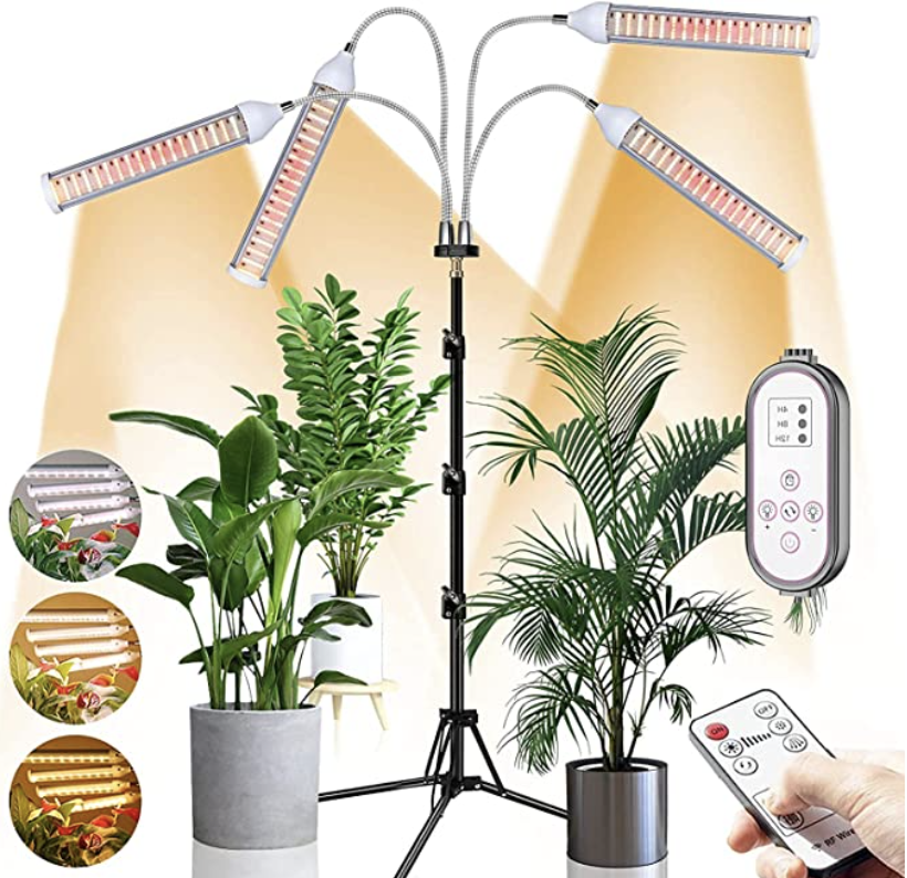 CXhome Lampe LED Horticole avec Trépied