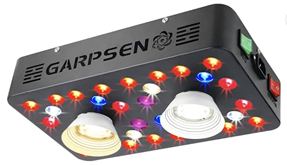 Garpsen COB Réflecteur Séries 1000W Lampe Horticole, avec Veg&Bloom, Fonction Daisy Chain, Spectre Complet Lampe de Croissance pour Légumes, Semis, Floraison et Résultats