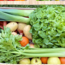Panier de fruits et  de légumes  Famille 10 variétés  