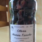 Olive  Olives noires au sel 400g variété olive de Nyons  